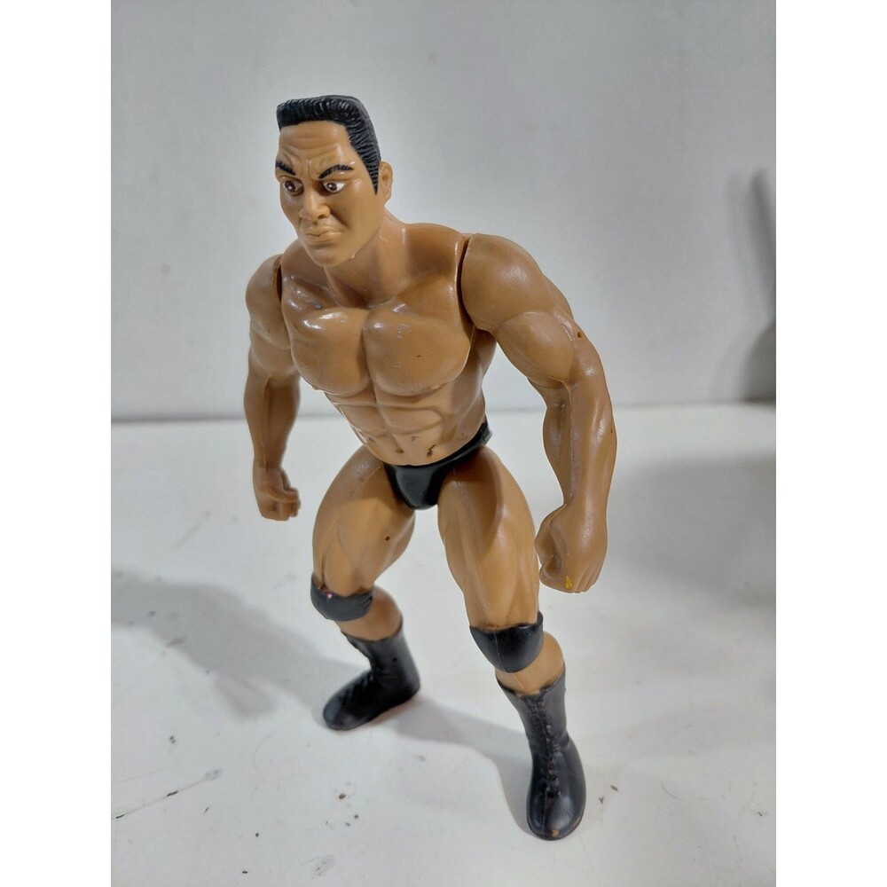 Jakks Pacific 1996 WWE WWF Dwayne The Rock Johnson Wrestling Figure